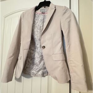 H and M beige blazer Size 2